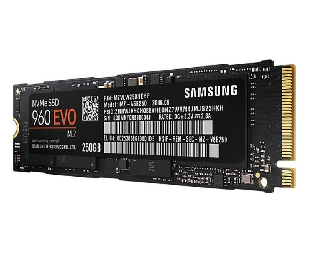 Samsung 960 EVO MZ-V6E250BW recenzie a test